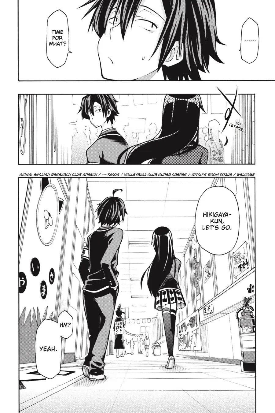 My Youth Romantic Comedy Is Wrong as I Expected @ comic Chapter 40 - Page 28