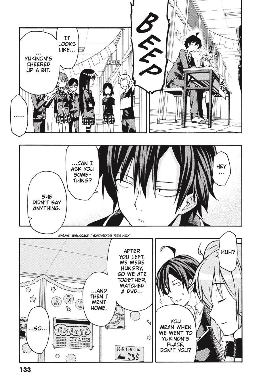 My Youth Romantic Comedy Is Wrong as I Expected @ comic Chapter 40 - Page 9