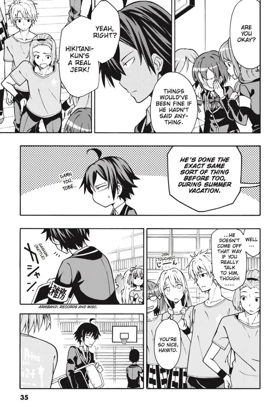 My Youth Romantic Comedy Is Wrong as I Expected @ comic Chapter 43 - Page 3