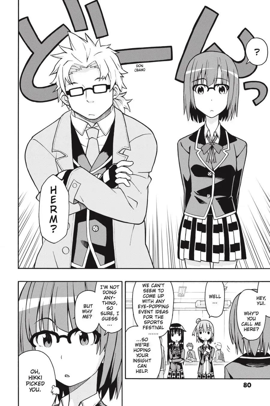 My Youth Romantic Comedy Is Wrong as I Expected @ comic Chapter 44 - Page 22