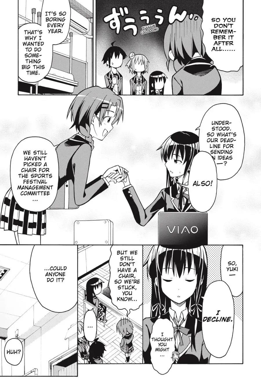 My Youth Romantic Comedy Is Wrong as I Expected @ comic Chapter 44 - Page 9