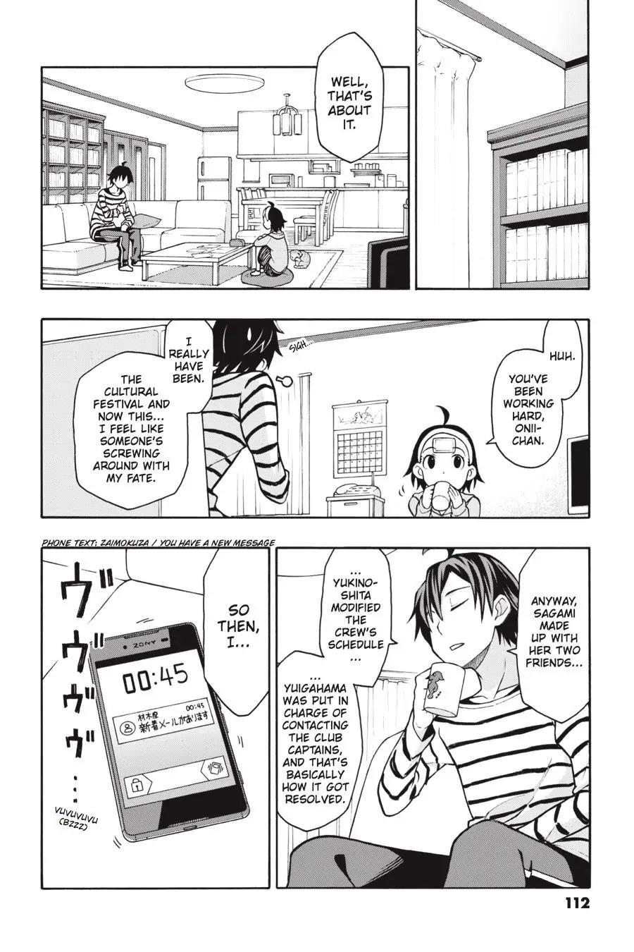 My Youth Romantic Comedy Is Wrong as I Expected @ comic Chapter 45 - Page 26