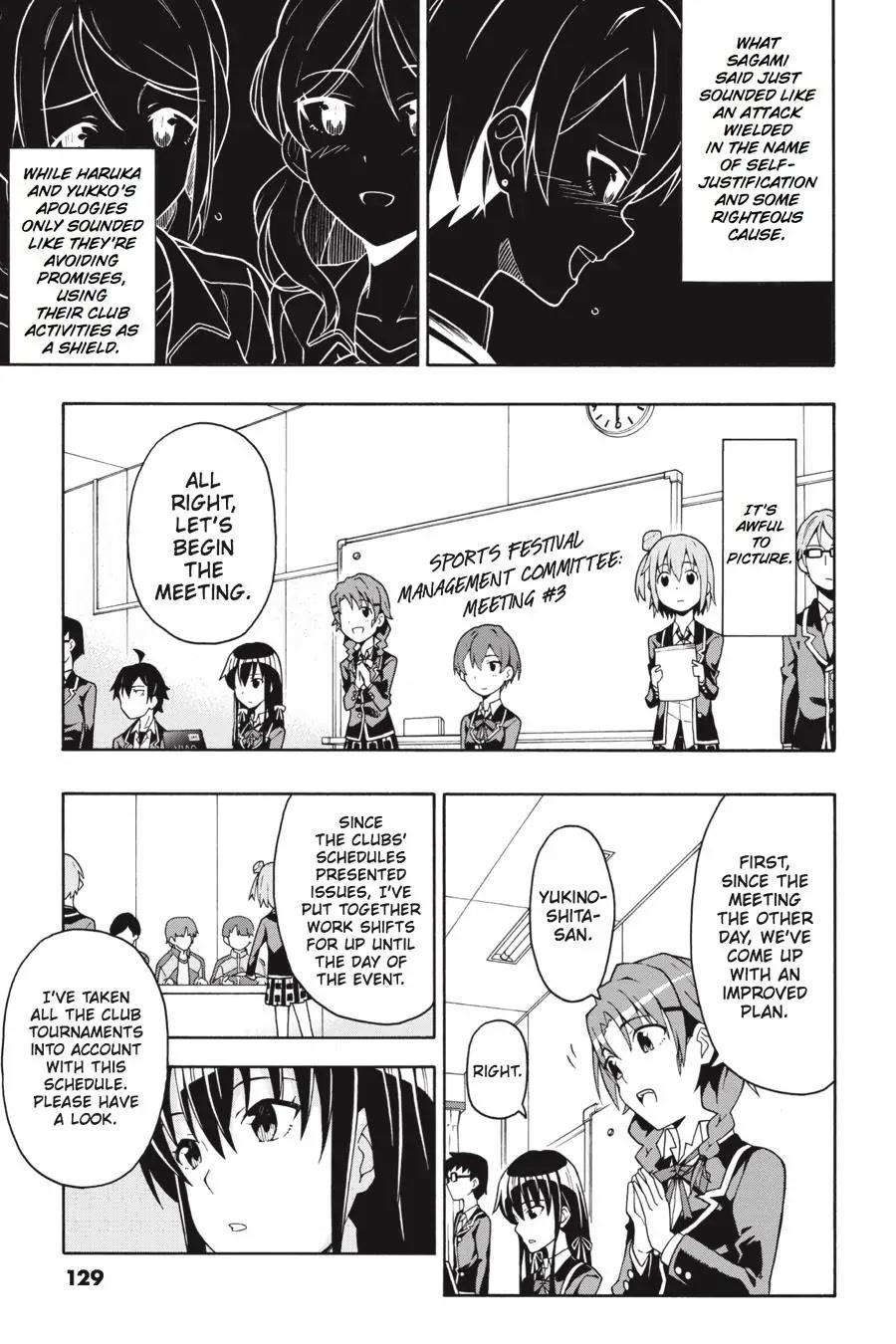 My Youth Romantic Comedy Is Wrong as I Expected @ comic Chapter 46 - Page 13