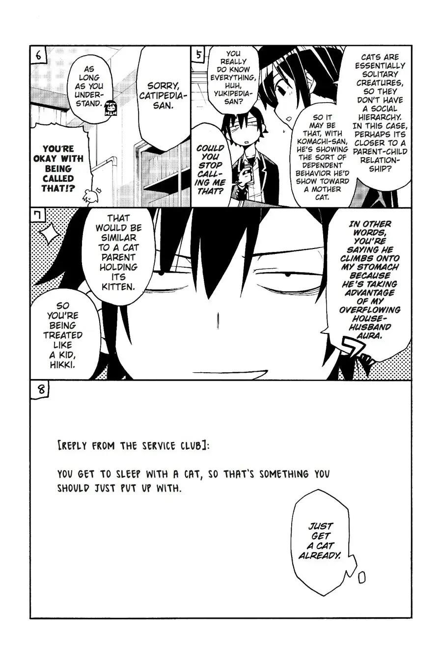 My Youth Romantic Comedy Is Wrong as I Expected @ comic Chapter 47 - Page 33