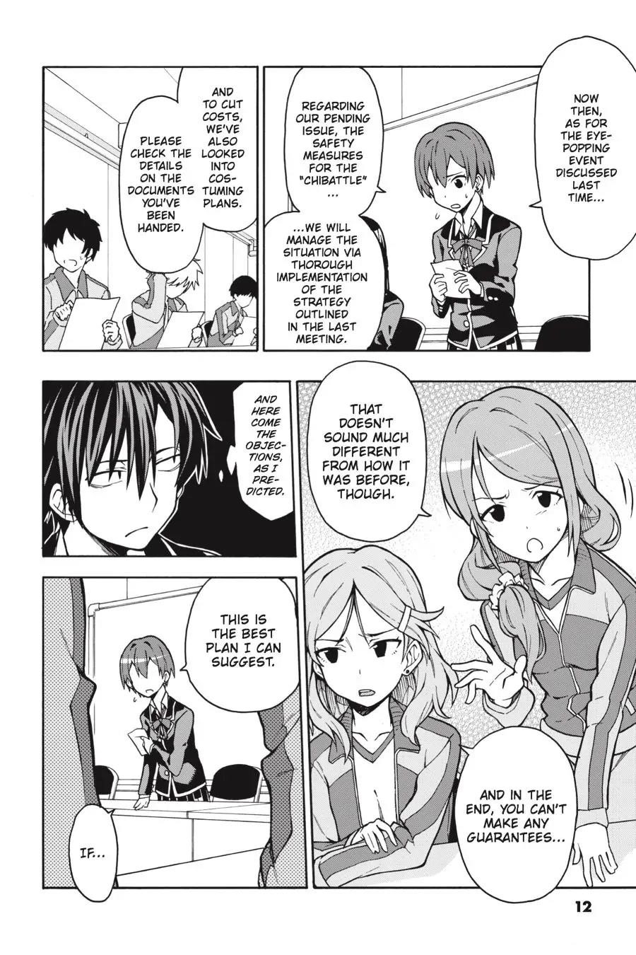 My Youth Romantic Comedy Is Wrong as I Expected @ comic Chapter 48 - Page 13