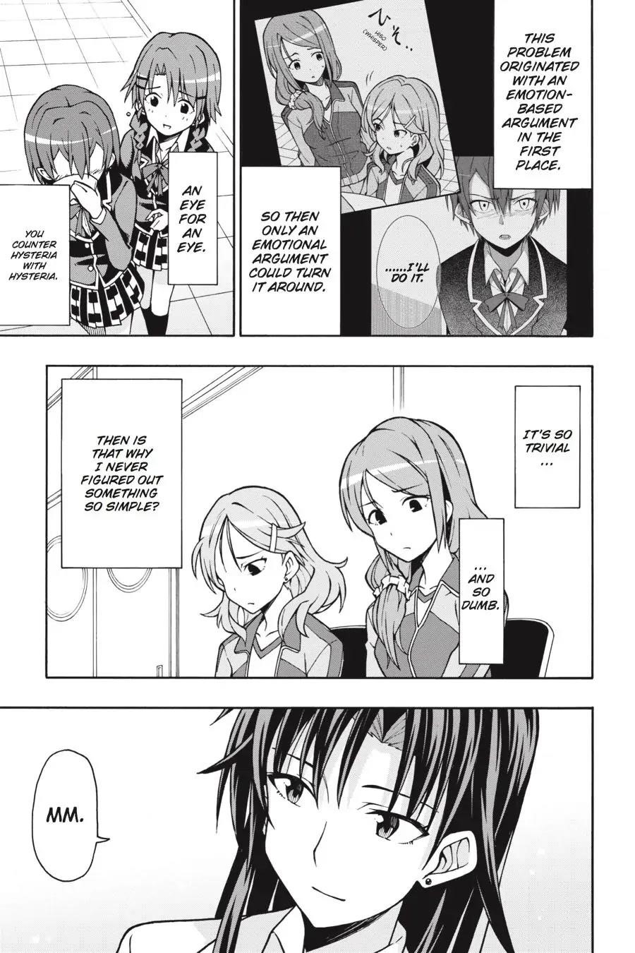 My Youth Romantic Comedy Is Wrong as I Expected @ comic Chapter 48 - Page 28