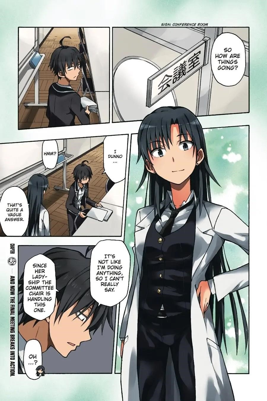 My Youth Romantic Comedy Is Wrong as I Expected @ comic Chapter 48 - Page 3