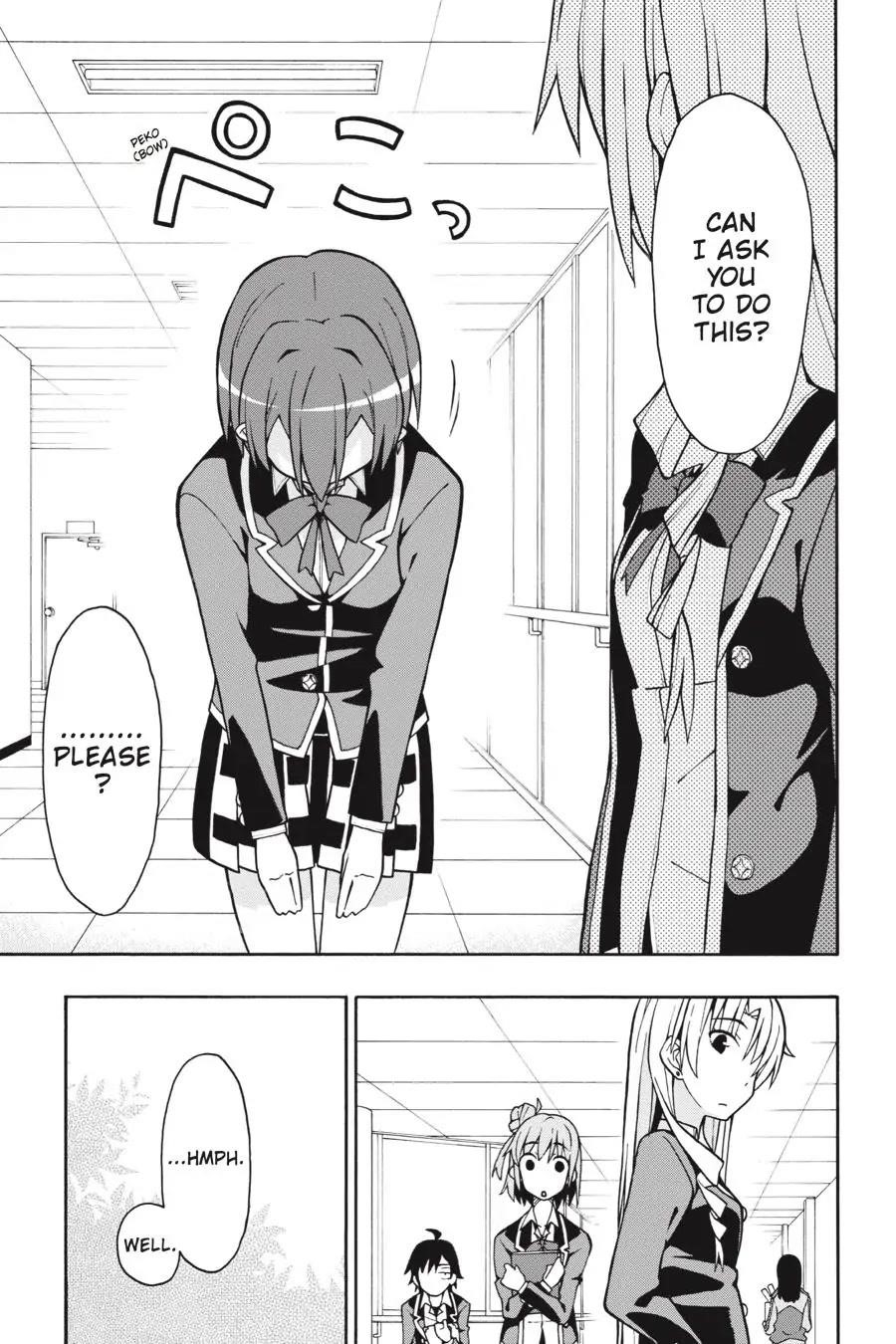 My Youth Romantic Comedy Is Wrong as I Expected @ comic Chapter 48 - Page 34