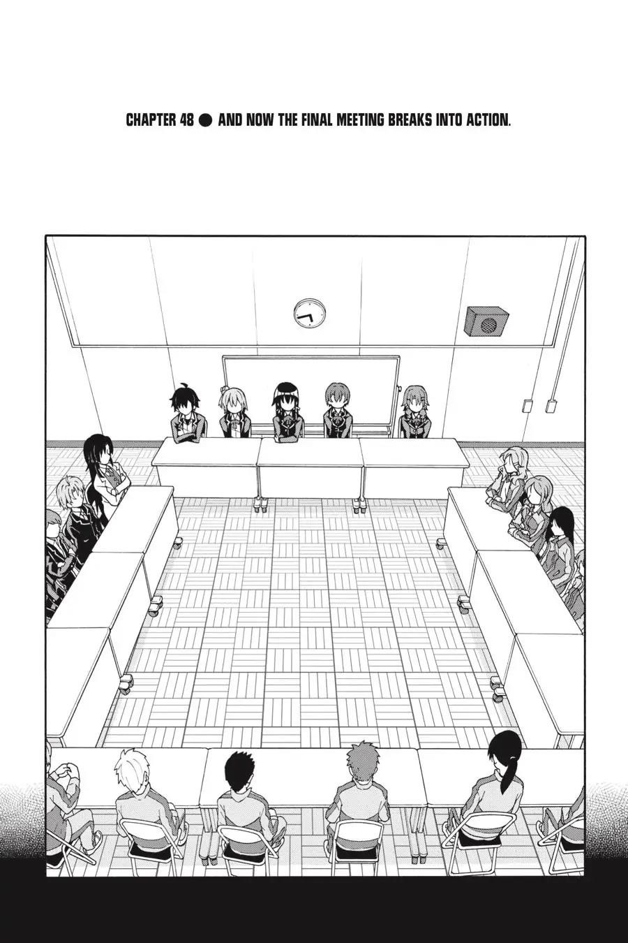 My Youth Romantic Comedy Is Wrong as I Expected @ comic Chapter 48 - Page 8