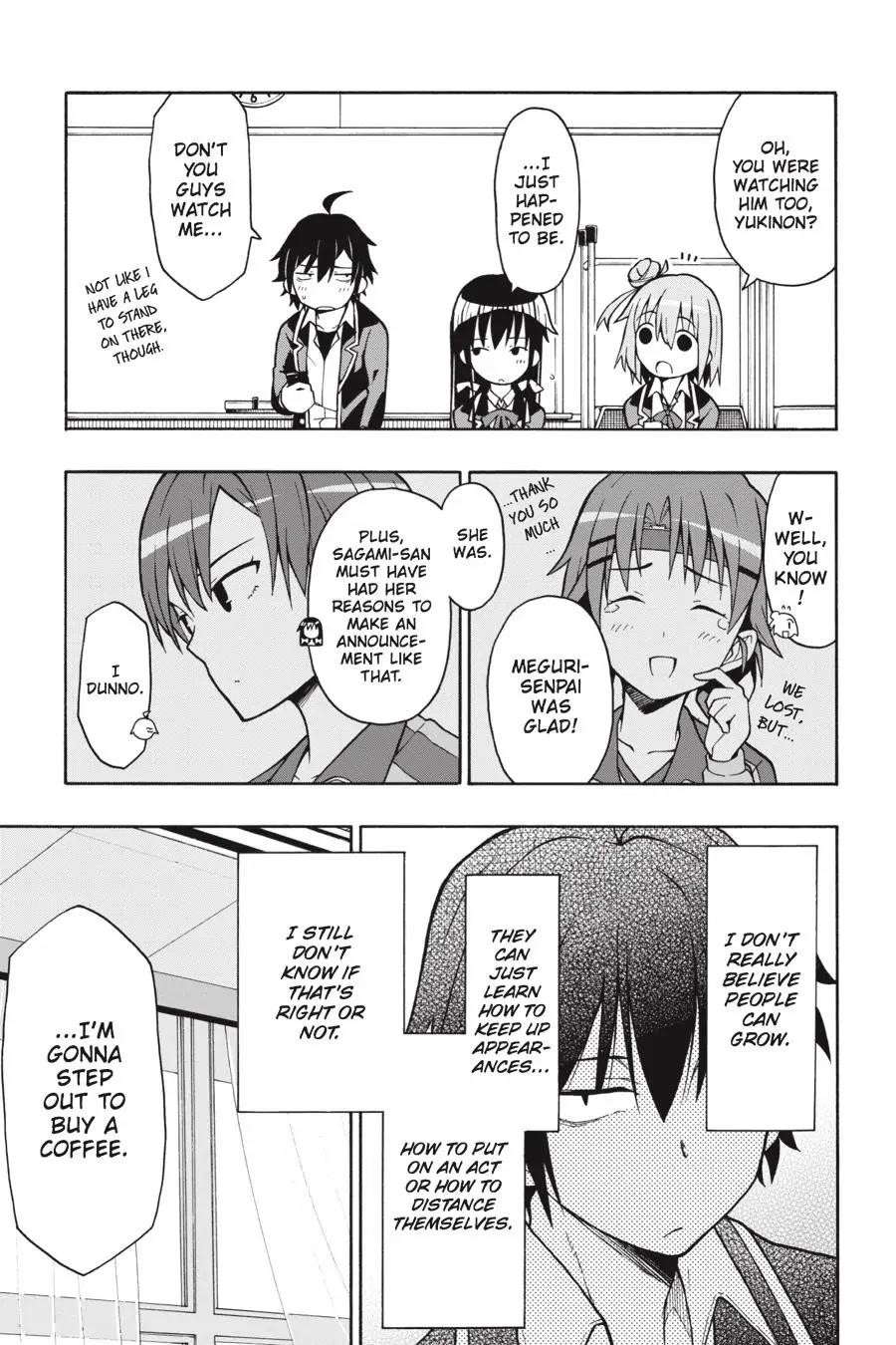 My Youth Romantic Comedy Is Wrong as I Expected @ comic Chapter 49 - Page 27