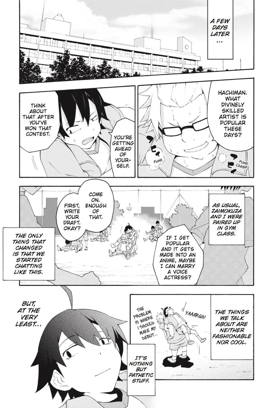 My Youth Romantic Comedy Is Wrong as I Expected @ comic Chapter 5 - Page 27