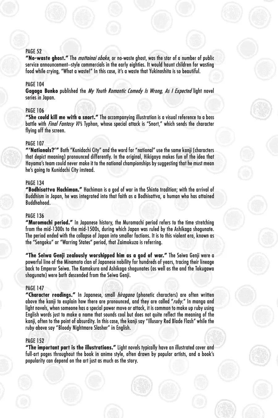 My Youth Romantic Comedy Is Wrong as I Expected @ comic Chapter 5 - Page 33