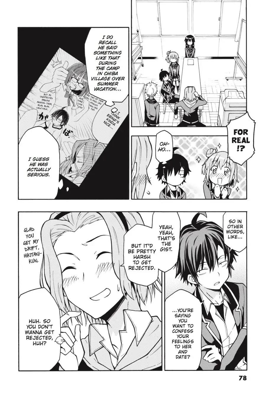 My Youth Romantic Comedy Is Wrong as I Expected @ comic Chapter 50 - Page 10