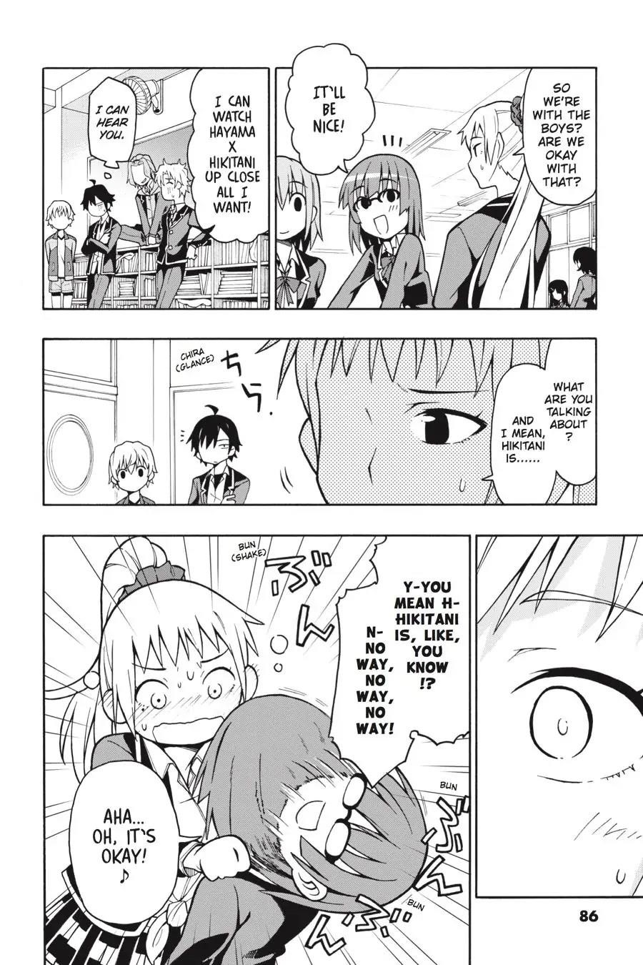 My Youth Romantic Comedy Is Wrong as I Expected @ comic Chapter 50 - Page 18