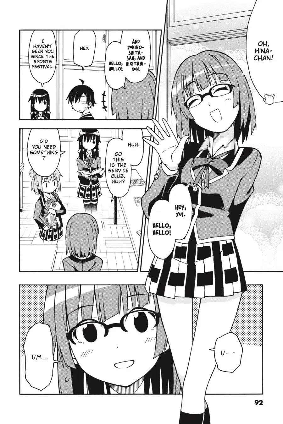 My Youth Romantic Comedy Is Wrong as I Expected @ comic Chapter 50 - Page 24