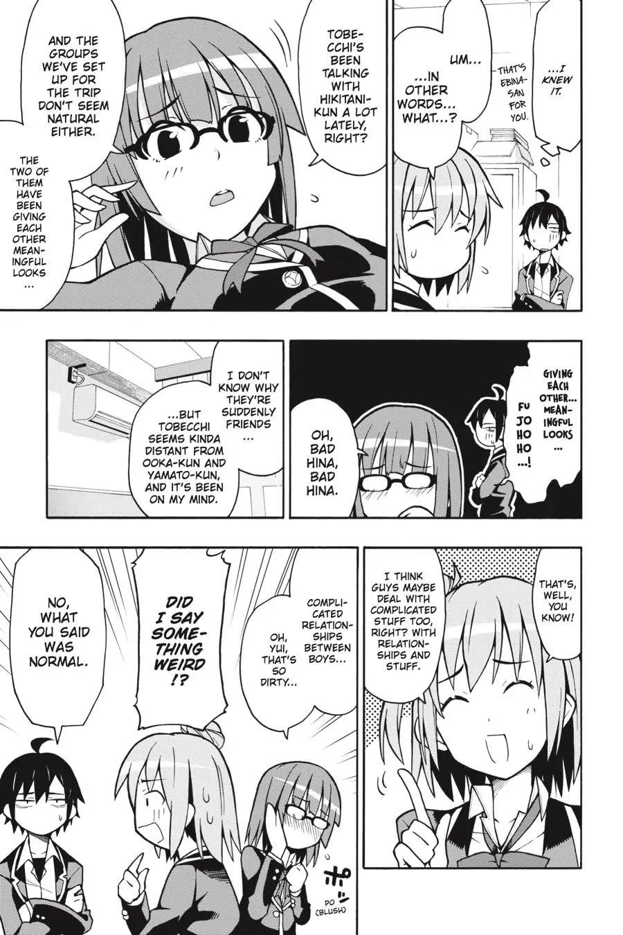 My Youth Romantic Comedy Is Wrong as I Expected @ comic Chapter 50 - Page 27