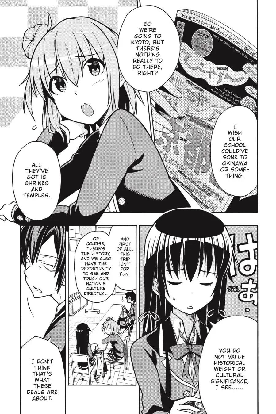 My Youth Romantic Comedy Is Wrong as I Expected @ comic Chapter 50 - Page 3