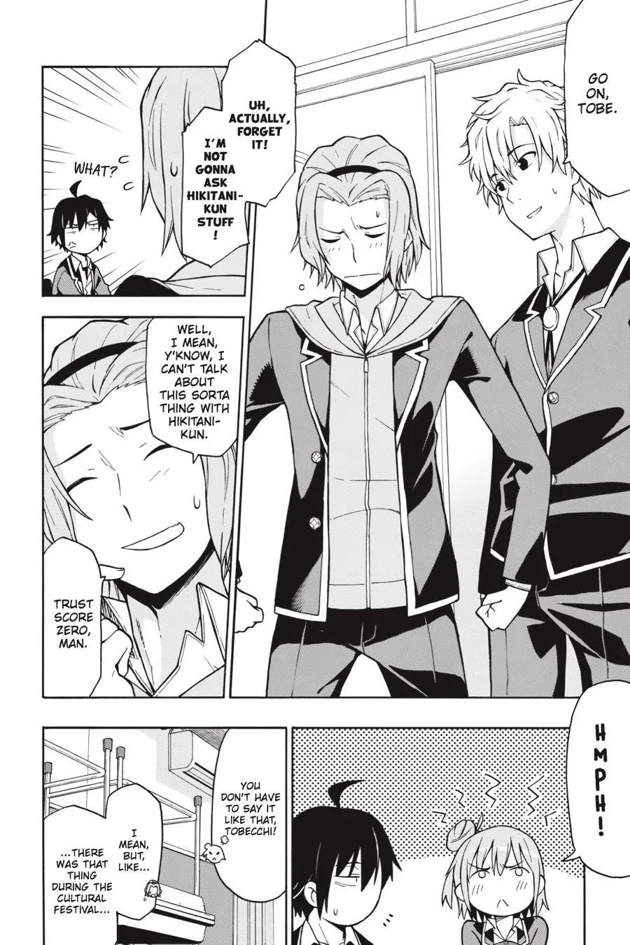 My Youth Romantic Comedy Is Wrong as I Expected @ comic Chapter 50 - Page 6