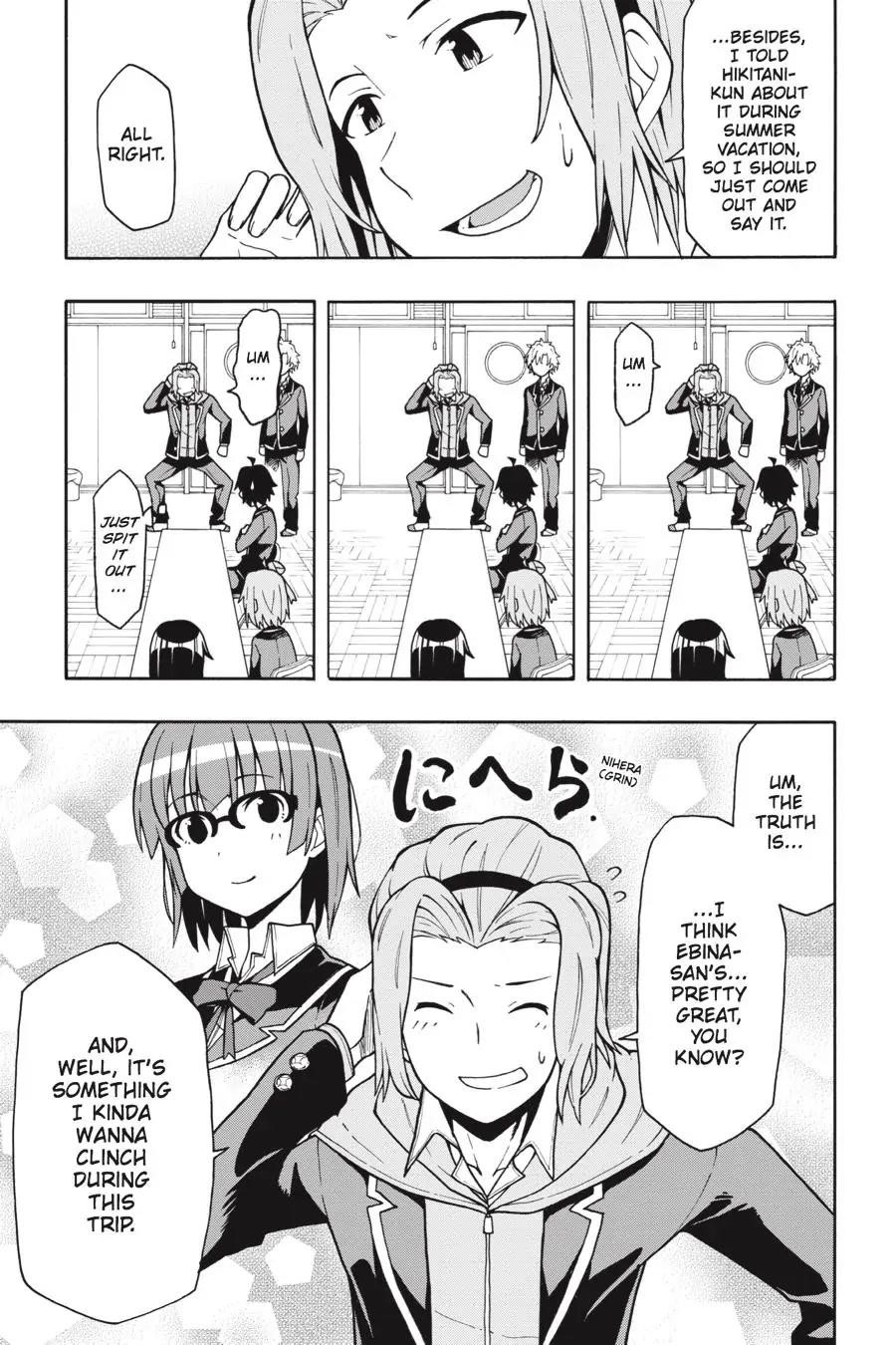 My Youth Romantic Comedy Is Wrong as I Expected @ comic Chapter 50 - Page 9