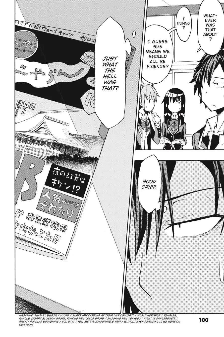 My Youth Romantic Comedy Is Wrong as I Expected @ comic Chapter 51 - Page 1