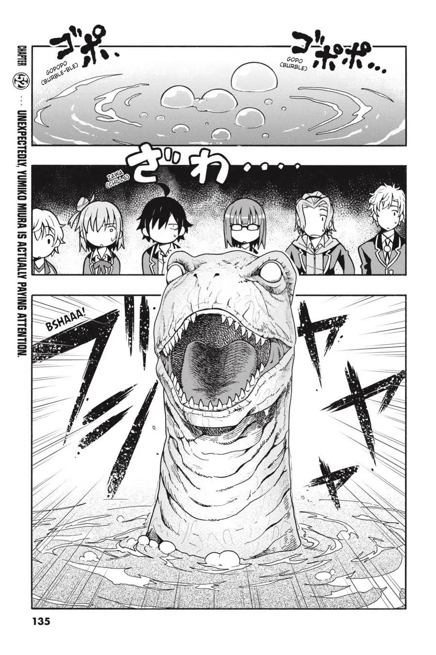 My Youth Romantic Comedy Is Wrong as I Expected @ comic Chapter 52 - Page 1