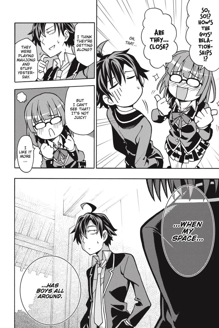 My Youth Romantic Comedy Is Wrong as I Expected @ comic Chapter 52 - Page 12