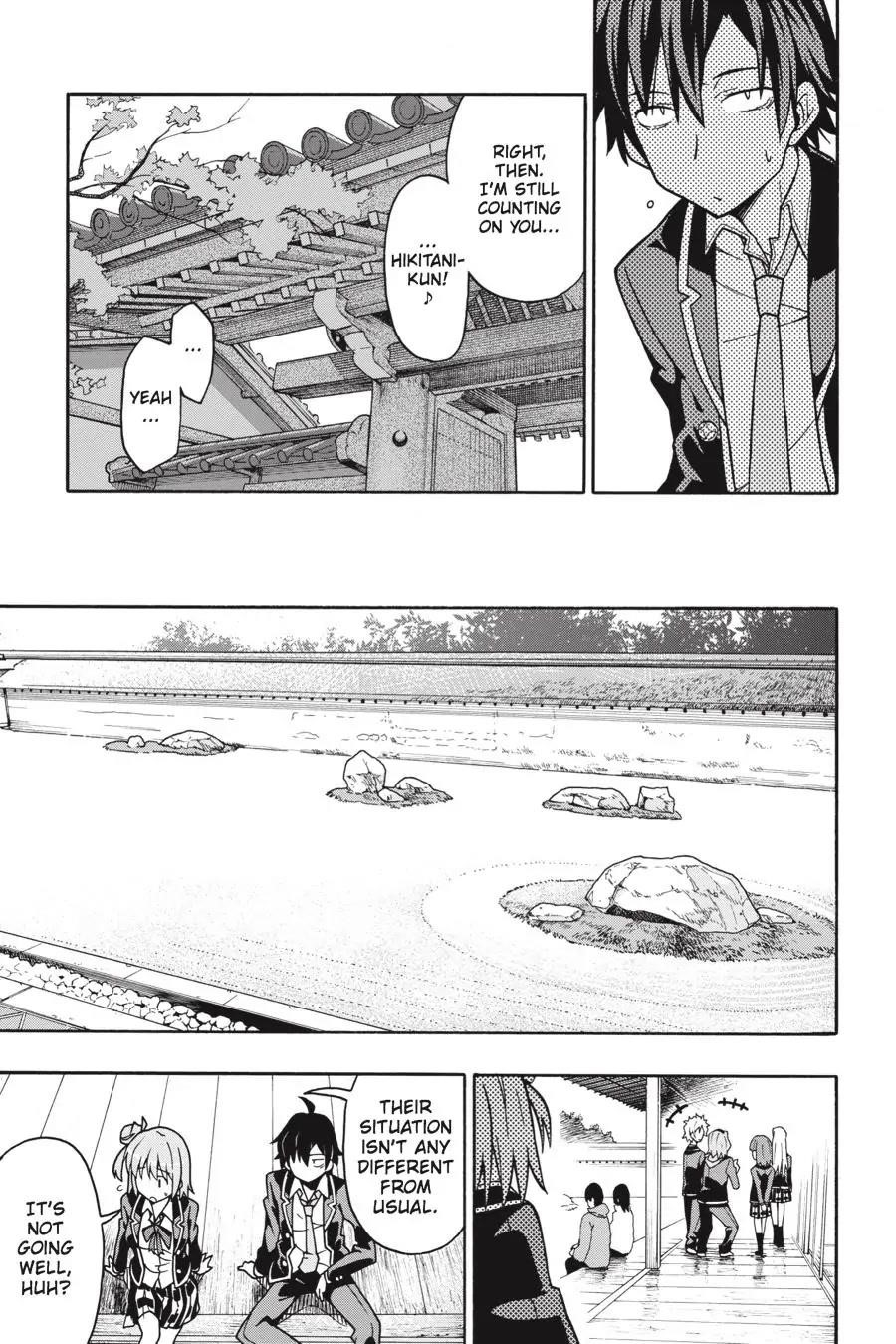 My Youth Romantic Comedy Is Wrong as I Expected @ comic Chapter 52 - Page 13