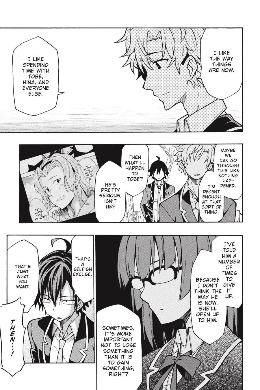 My Youth Romantic Comedy Is Wrong as I Expected @ comic Chapter 53 - Page 11