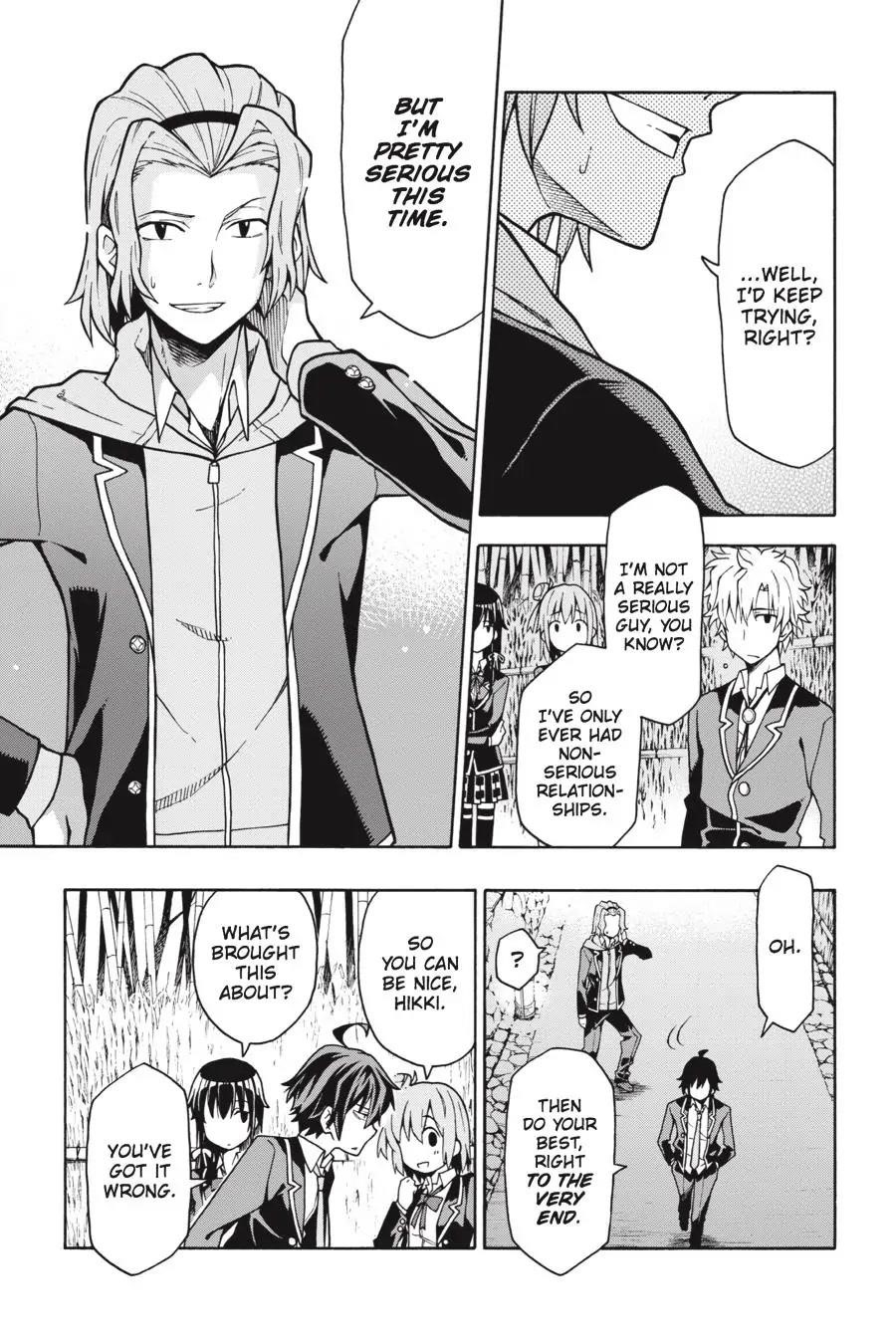 My Youth Romantic Comedy Is Wrong as I Expected @ comic Chapter 53 - Page 17