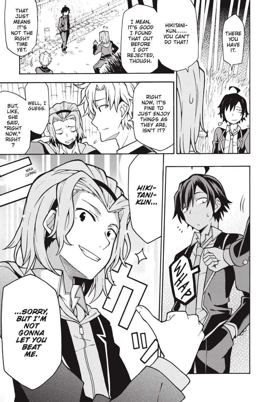 My Youth Romantic Comedy Is Wrong as I Expected @ comic Chapter 53 - Page 22