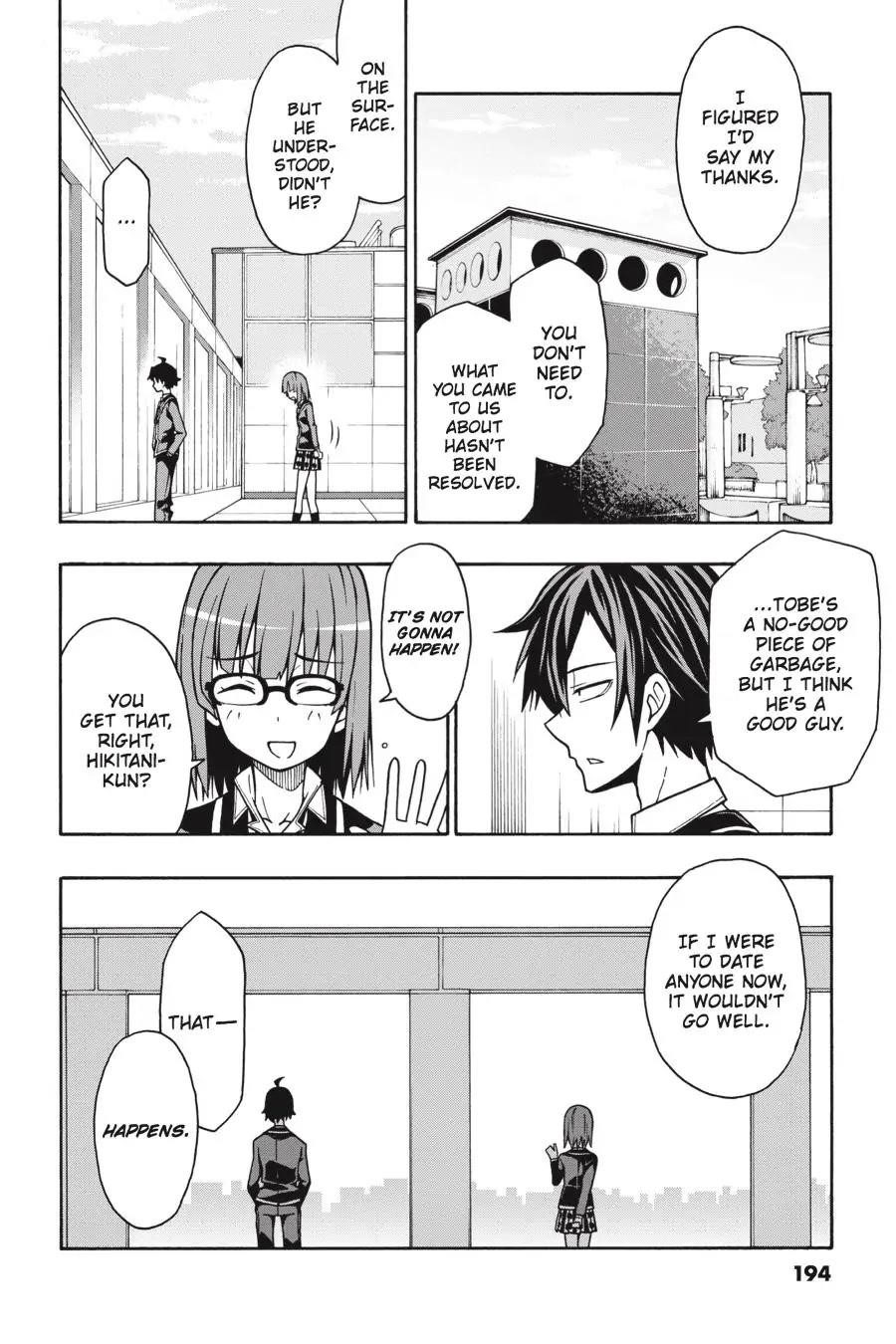 My Youth Romantic Comedy Is Wrong as I Expected @ comic Chapter 53 - Page 31