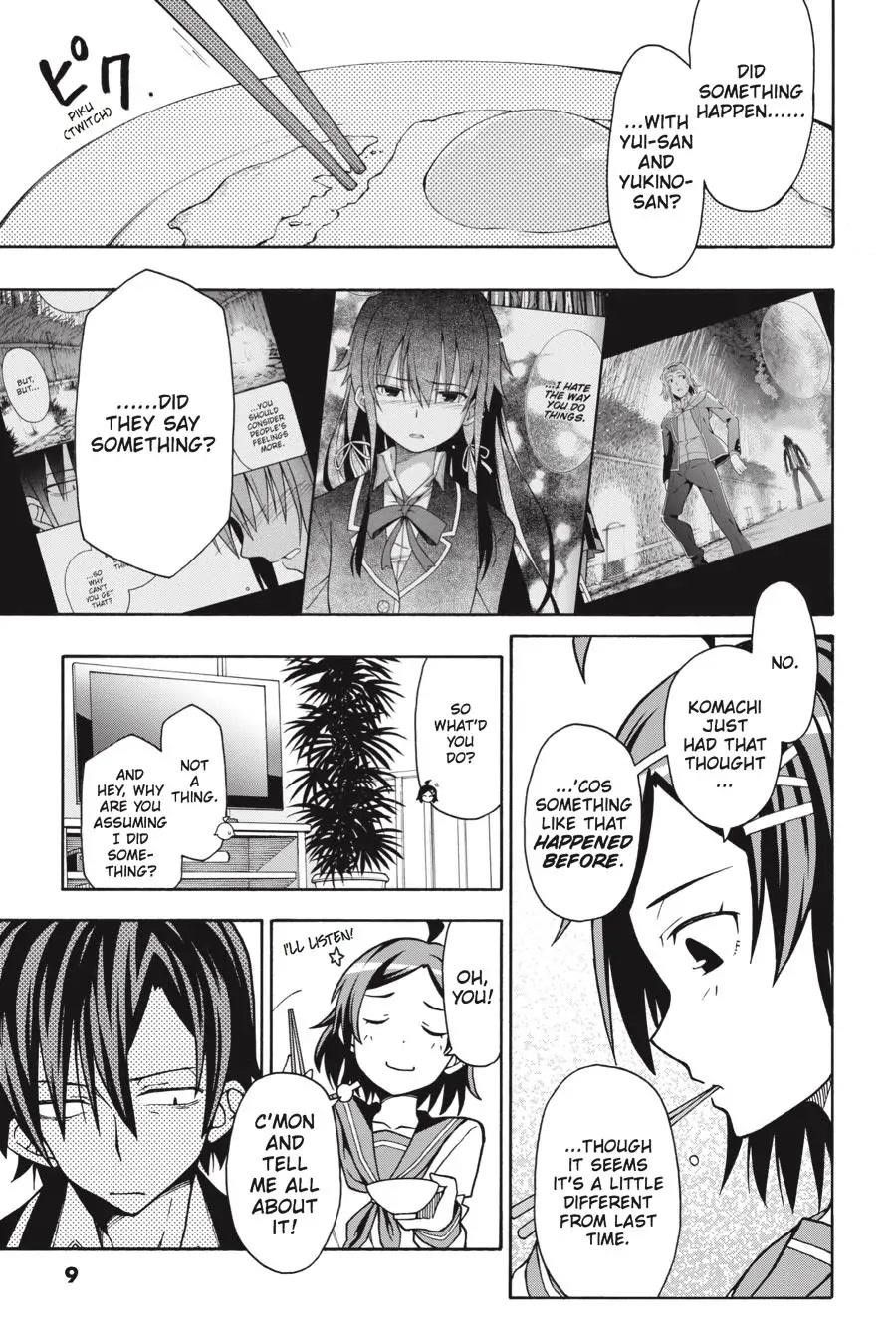 My Youth Romantic Comedy Is Wrong as I Expected @ comic Chapter 54 - Page 10