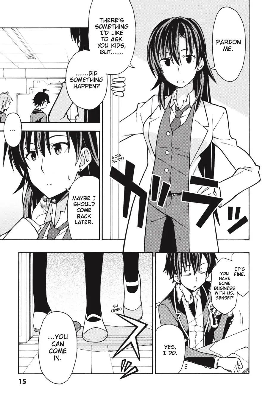 My Youth Romantic Comedy Is Wrong as I Expected @ comic Chapter 54 - Page 16