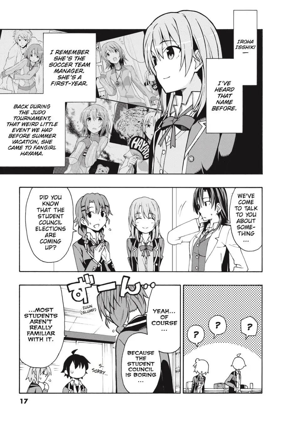 My Youth Romantic Comedy Is Wrong as I Expected @ comic Chapter 54 - Page 18