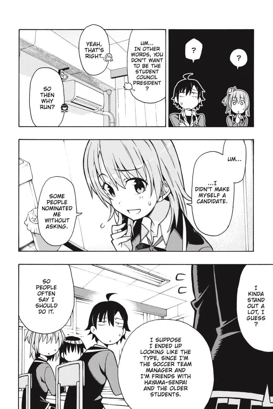 My Youth Romantic Comedy Is Wrong as I Expected @ comic Chapter 54 - Page 21