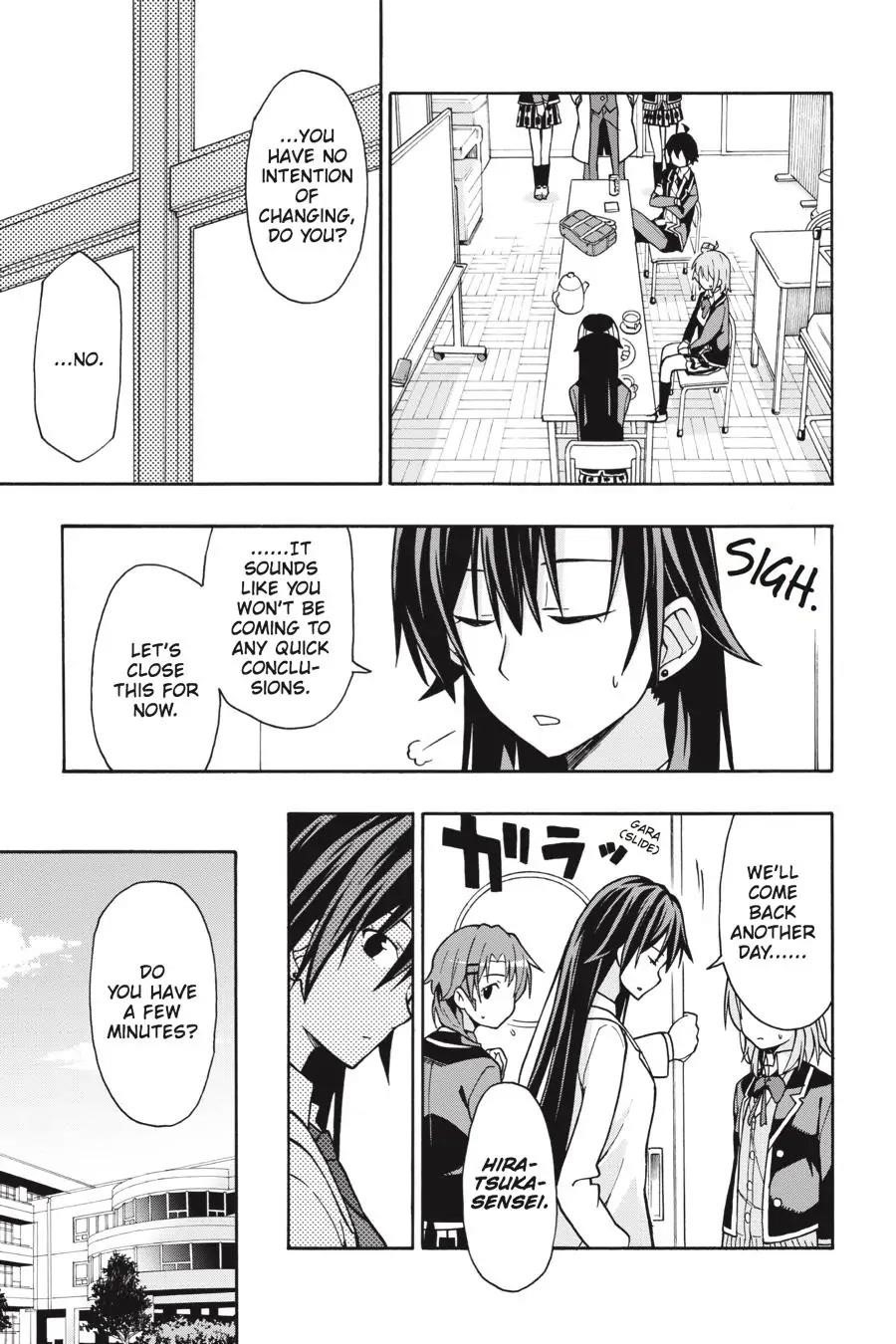 My Youth Romantic Comedy Is Wrong as I Expected @ comic Chapter 54 - Page 30