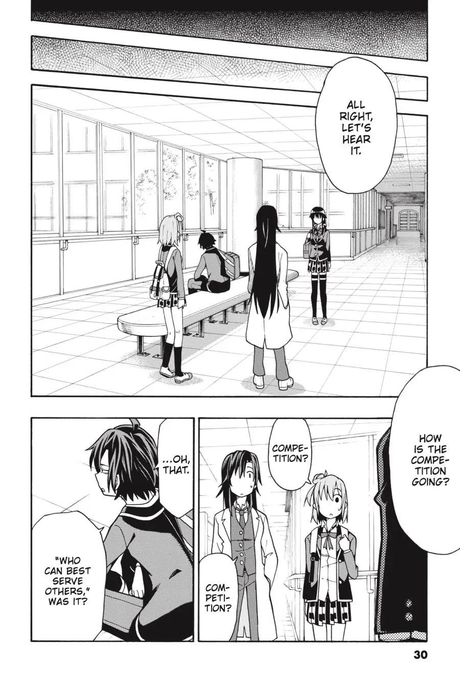 My Youth Romantic Comedy Is Wrong as I Expected @ comic Chapter 54 - Page 31