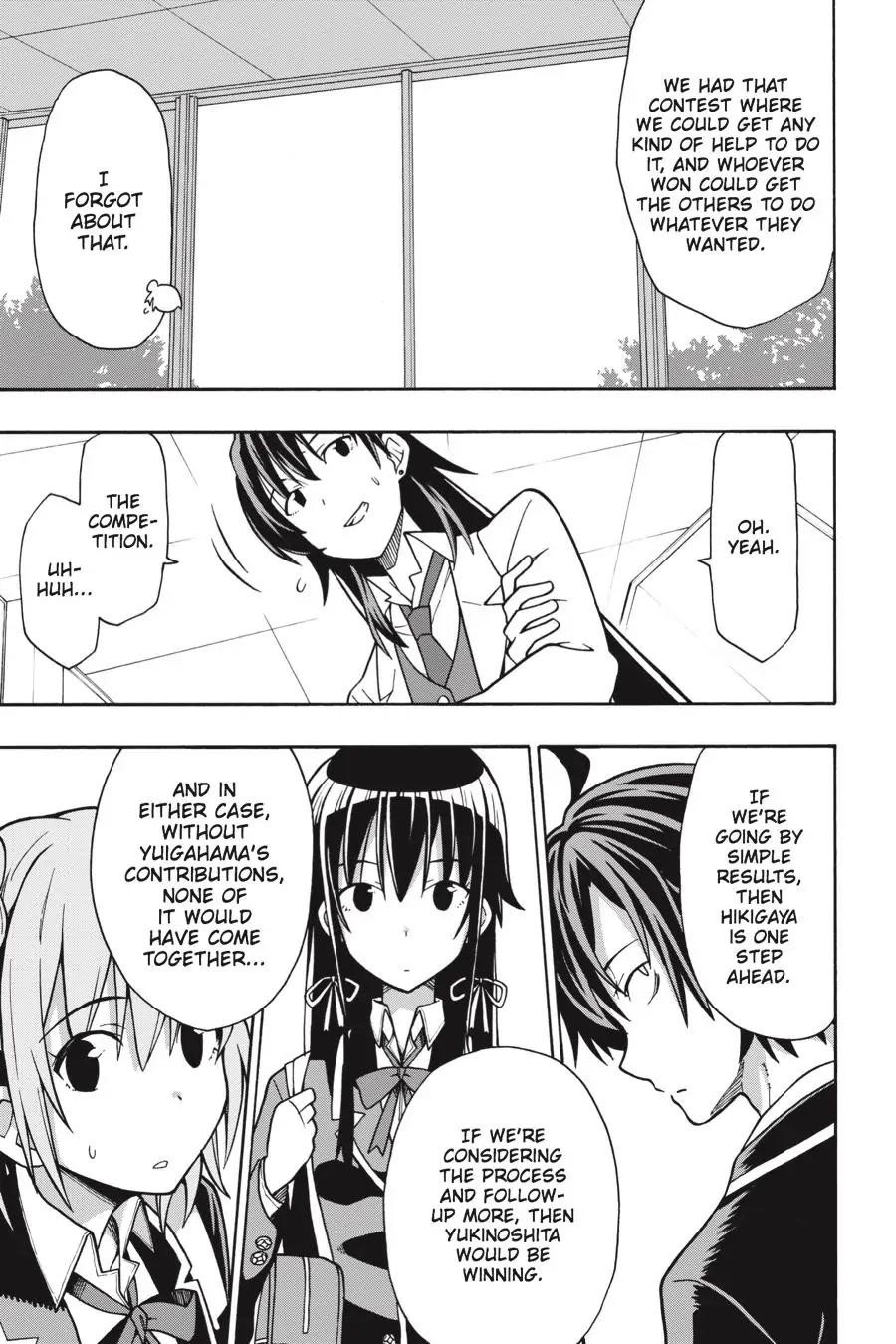 My Youth Romantic Comedy Is Wrong as I Expected @ comic Chapter 54 - Page 32