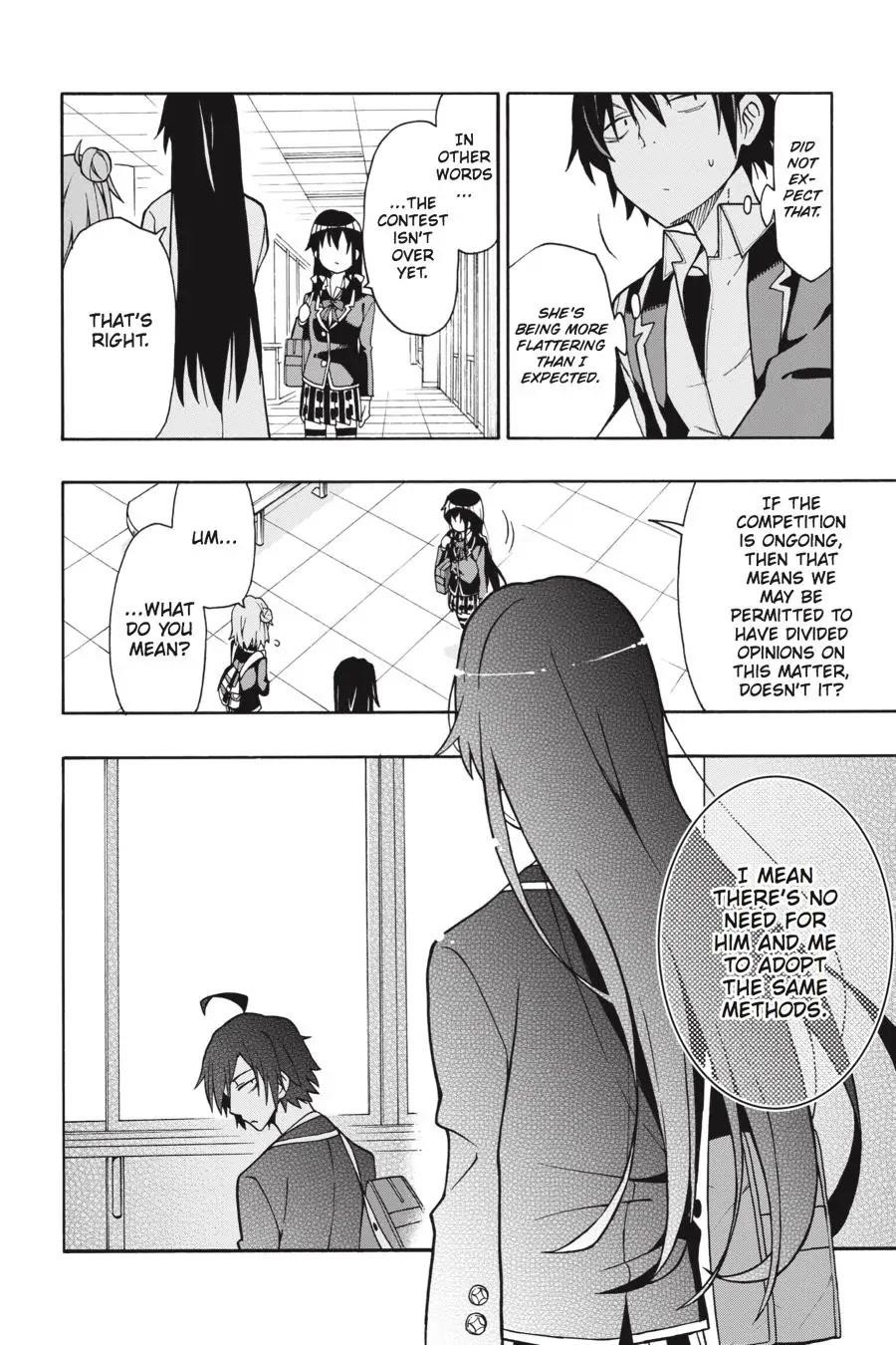 My Youth Romantic Comedy Is Wrong as I Expected @ comic Chapter 54 - Page 33