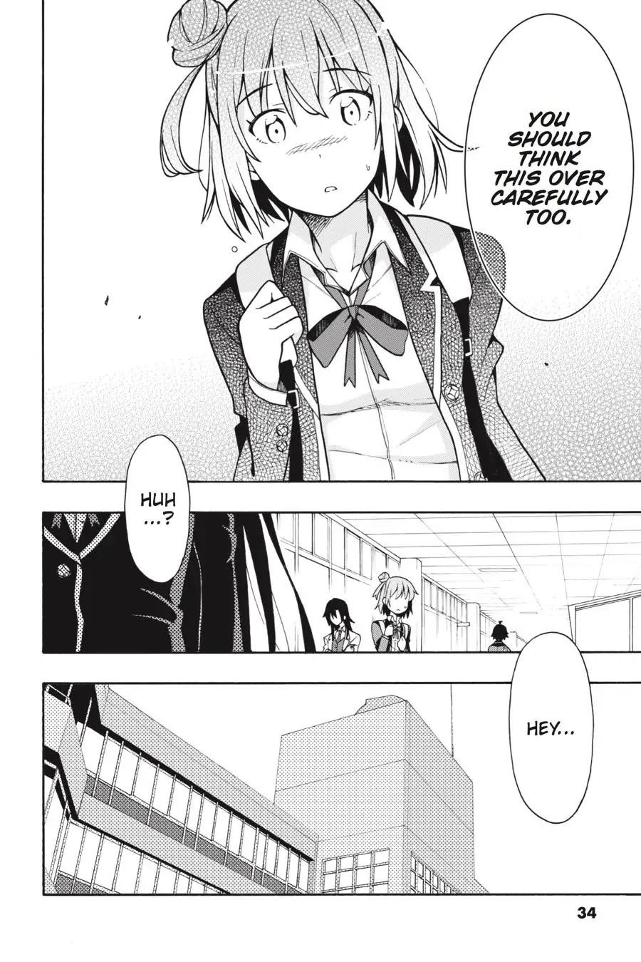 My Youth Romantic Comedy Is Wrong as I Expected @ comic Chapter 54 - Page 35