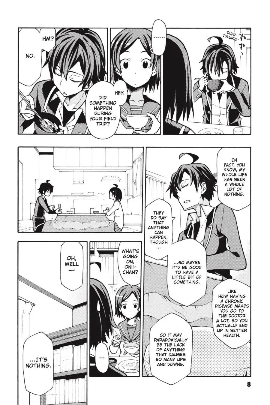 My Youth Romantic Comedy Is Wrong as I Expected @ comic Chapter 54 - Page 9