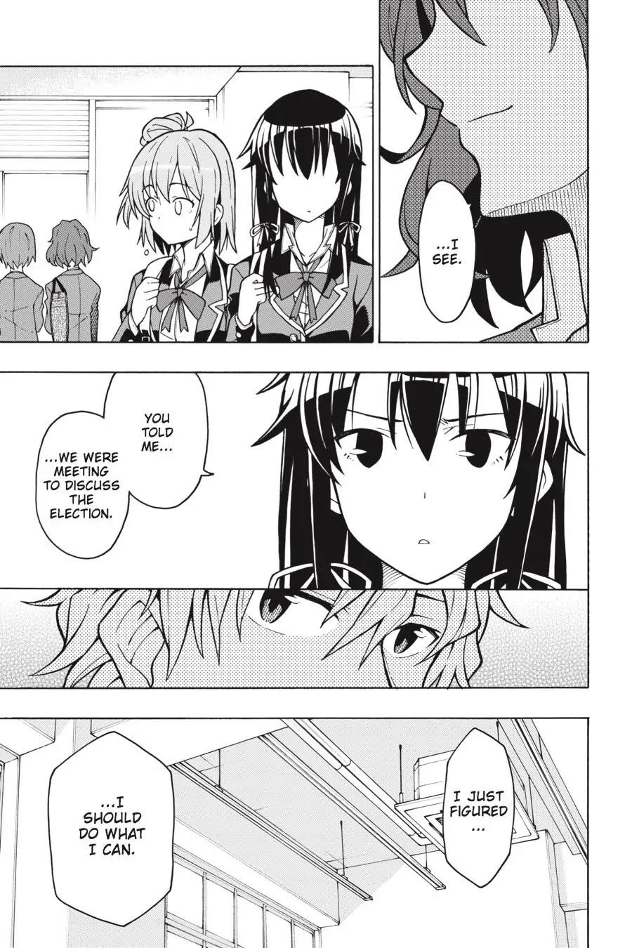 My Youth Romantic Comedy Is Wrong as I Expected @ comic Chapter 55 - Page 36