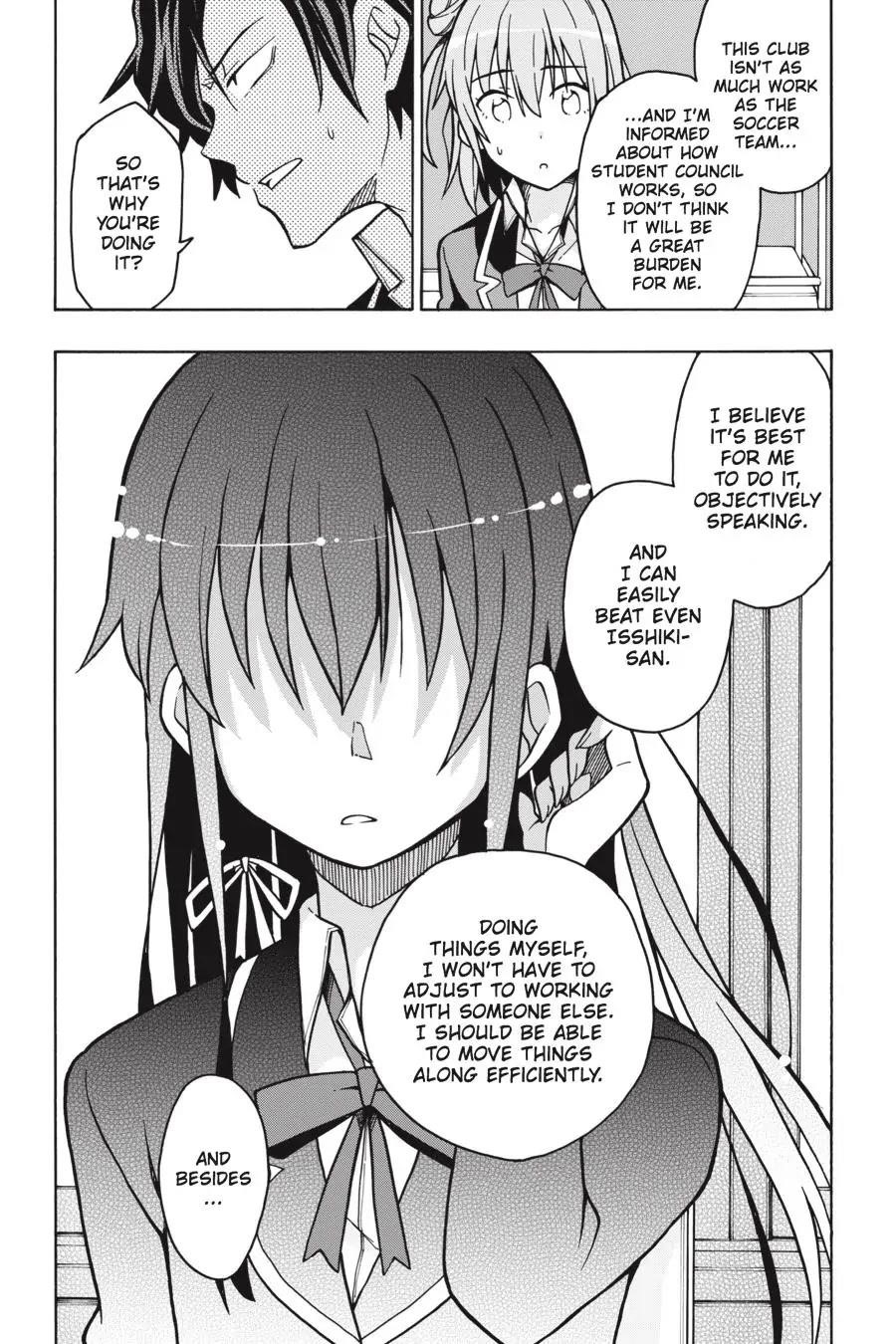 My Youth Romantic Comedy Is Wrong as I Expected @ comic Chapter 56 - Page 10