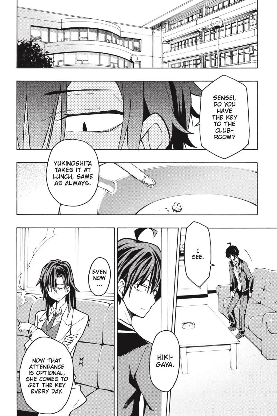 My Youth Romantic Comedy Is Wrong as I Expected @ comic Chapter 56 - Page 6