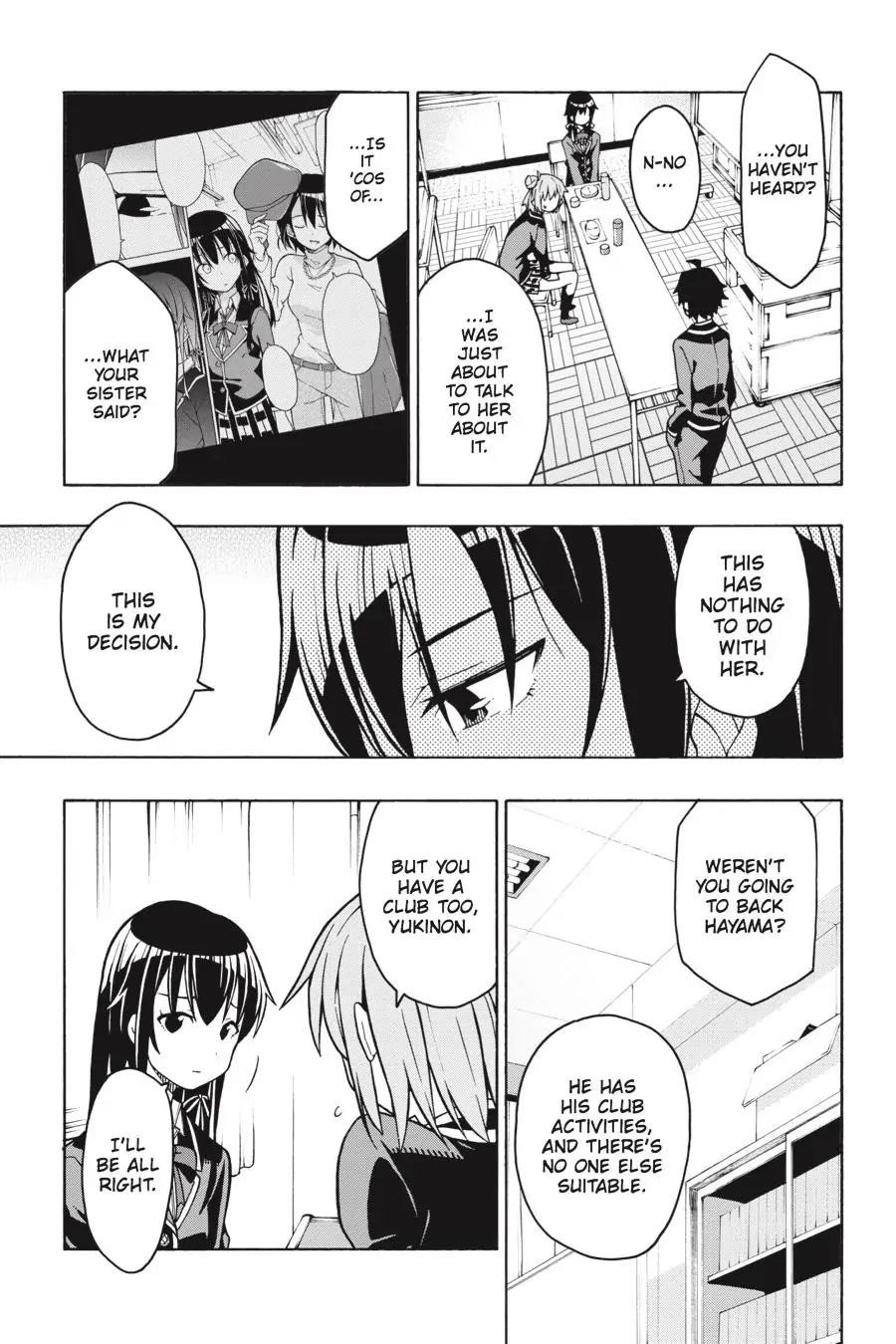 My Youth Romantic Comedy Is Wrong as I Expected @ comic Chapter 56 - Page 9