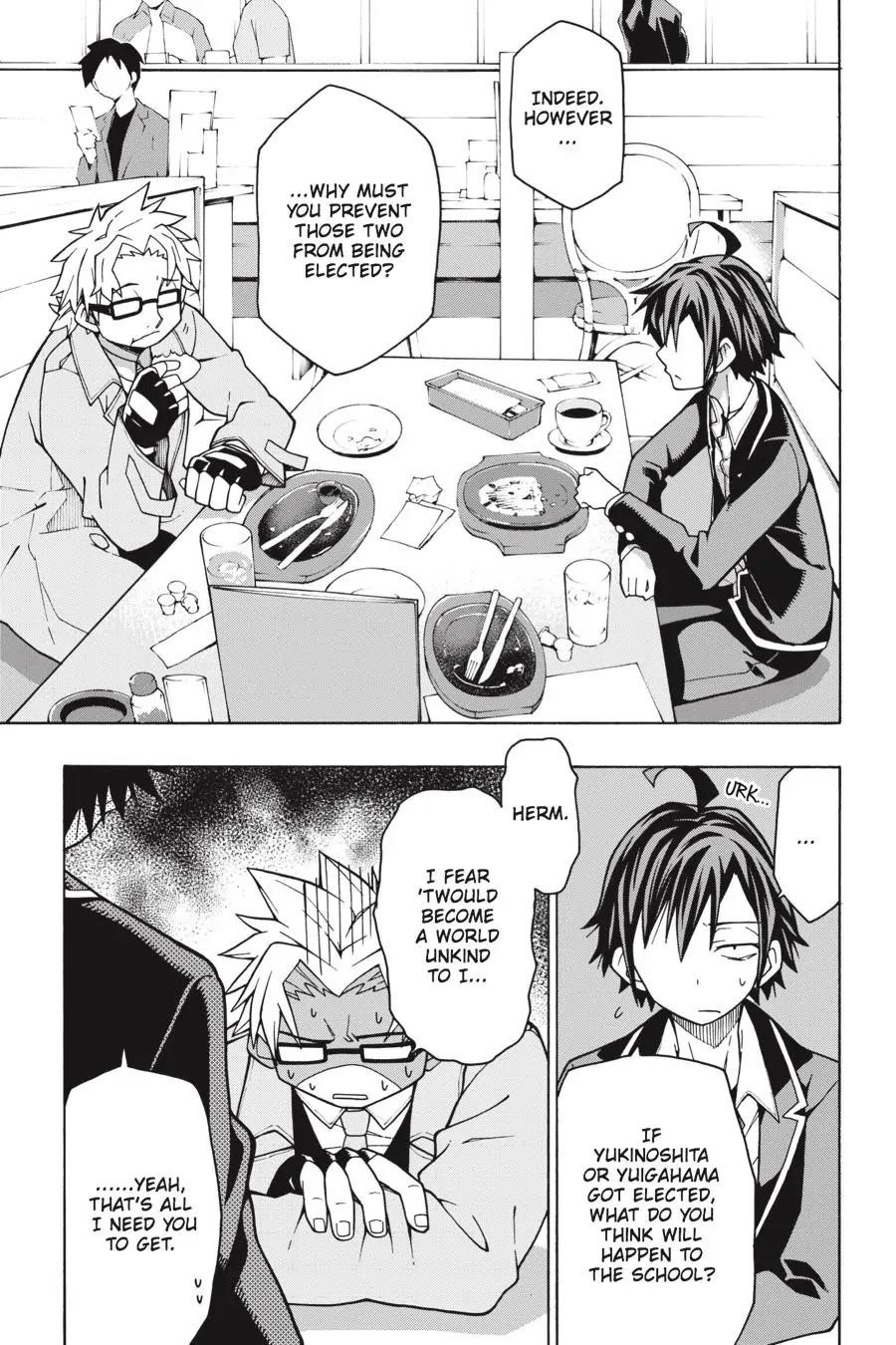 My Youth Romantic Comedy Is Wrong as I Expected @ comic Chapter 57 - Page 13