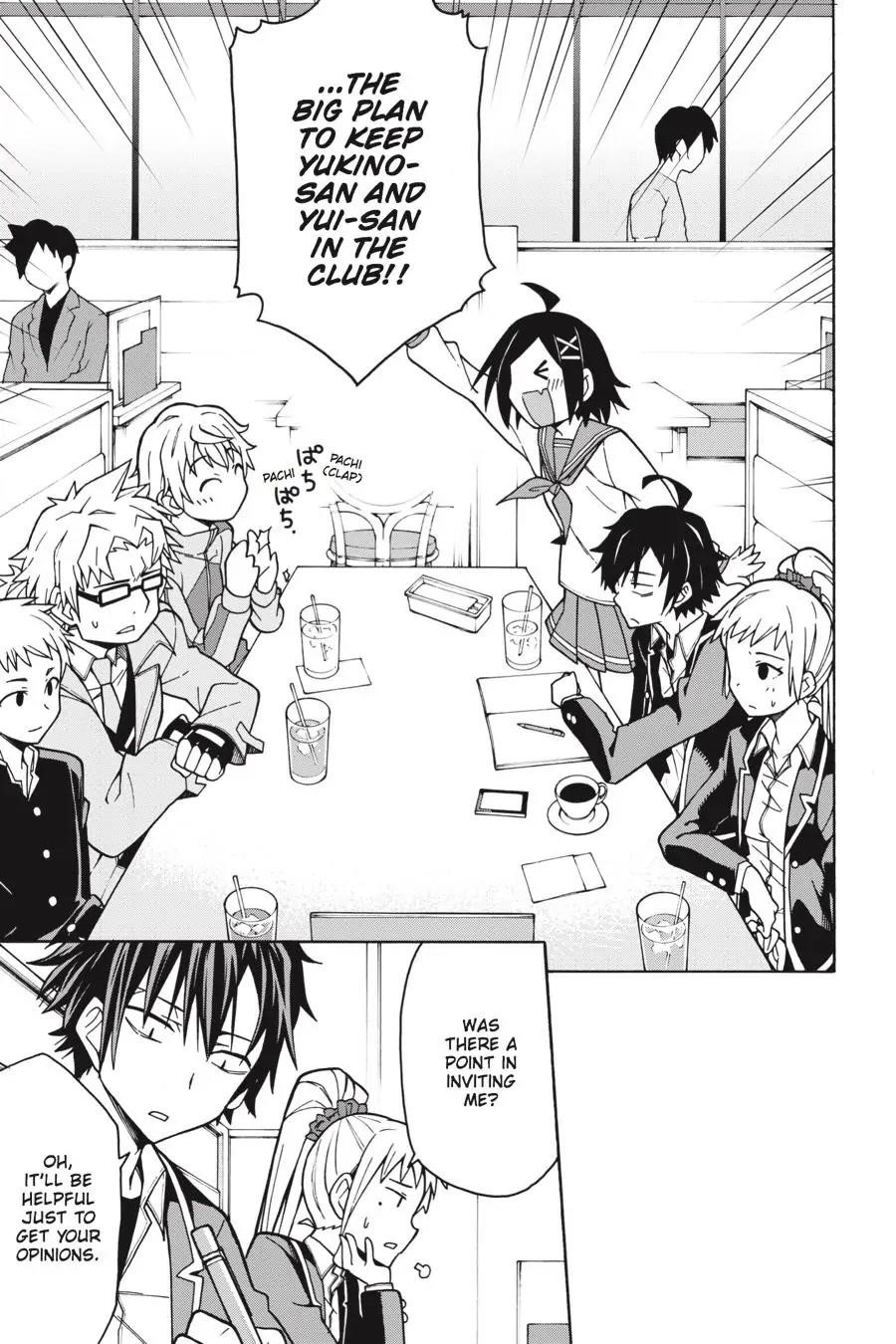 My Youth Romantic Comedy Is Wrong as I Expected @ comic Chapter 57 - Page 17