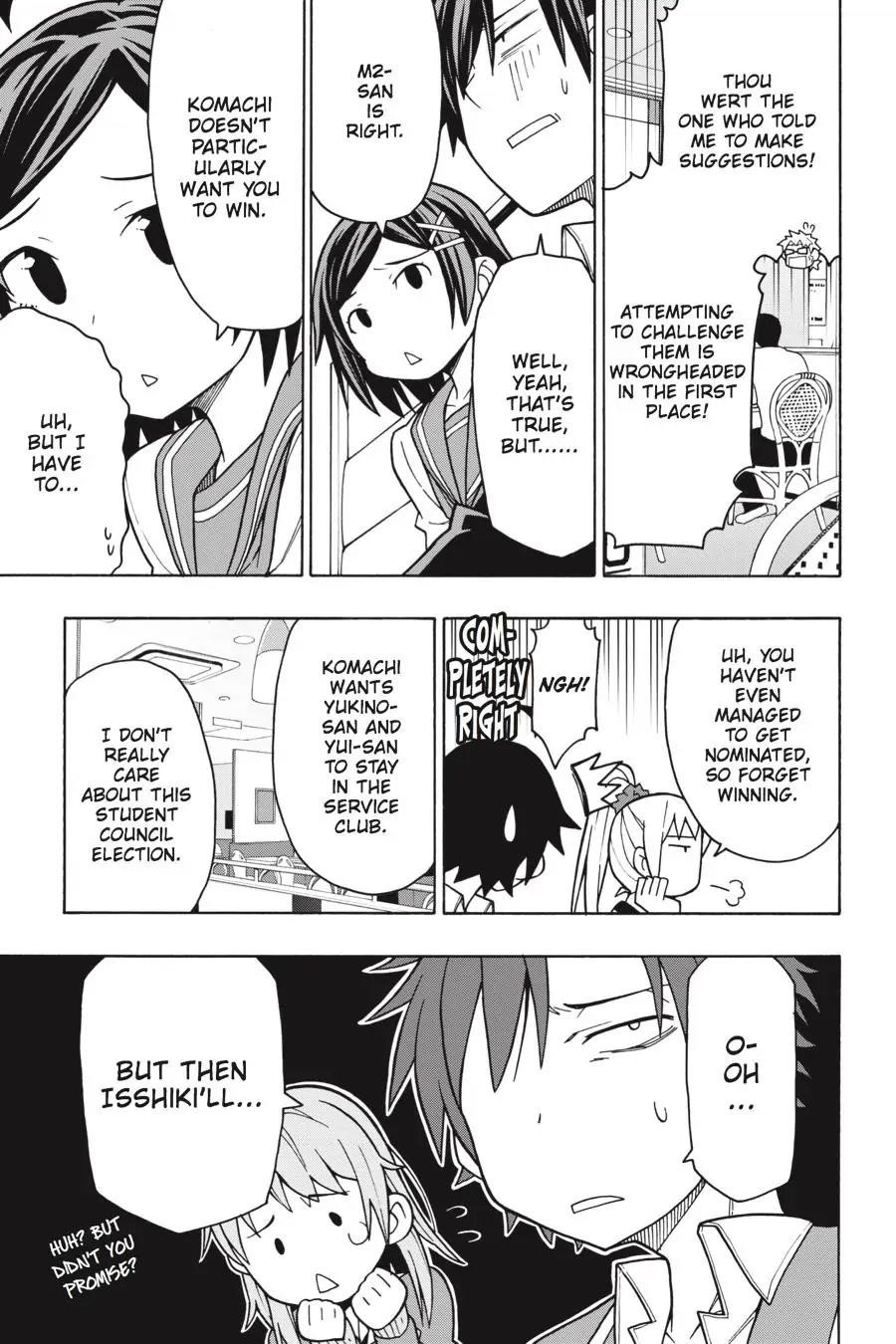 My Youth Romantic Comedy Is Wrong as I Expected @ comic Chapter 57 - Page 23