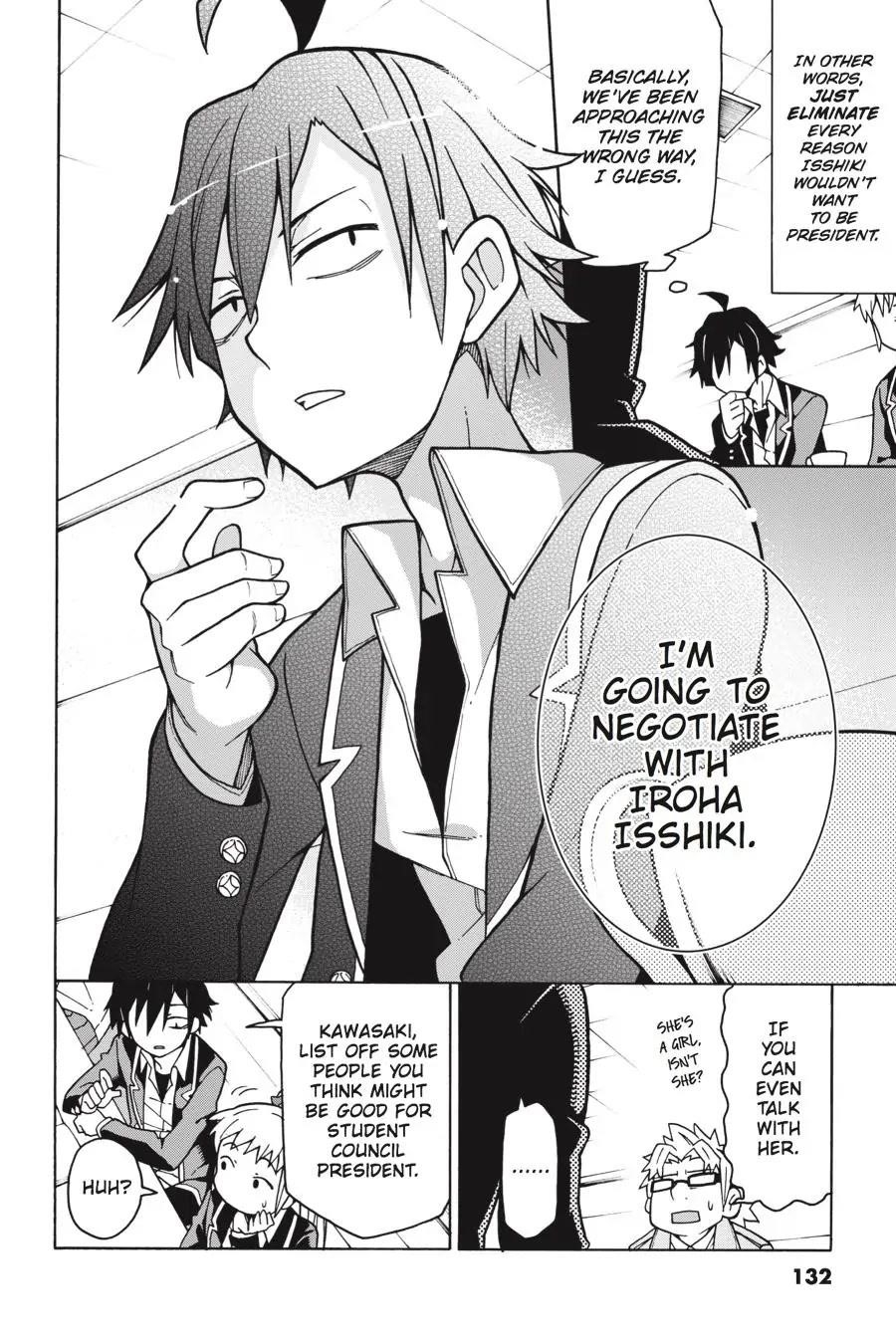 My Youth Romantic Comedy Is Wrong as I Expected @ comic Chapter 57 - Page 26