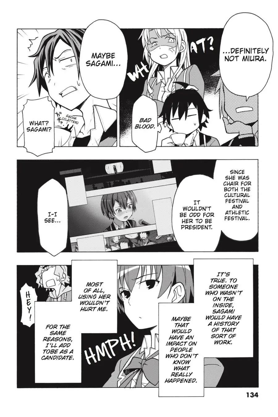 My Youth Romantic Comedy Is Wrong as I Expected @ comic Chapter 57 - Page 28